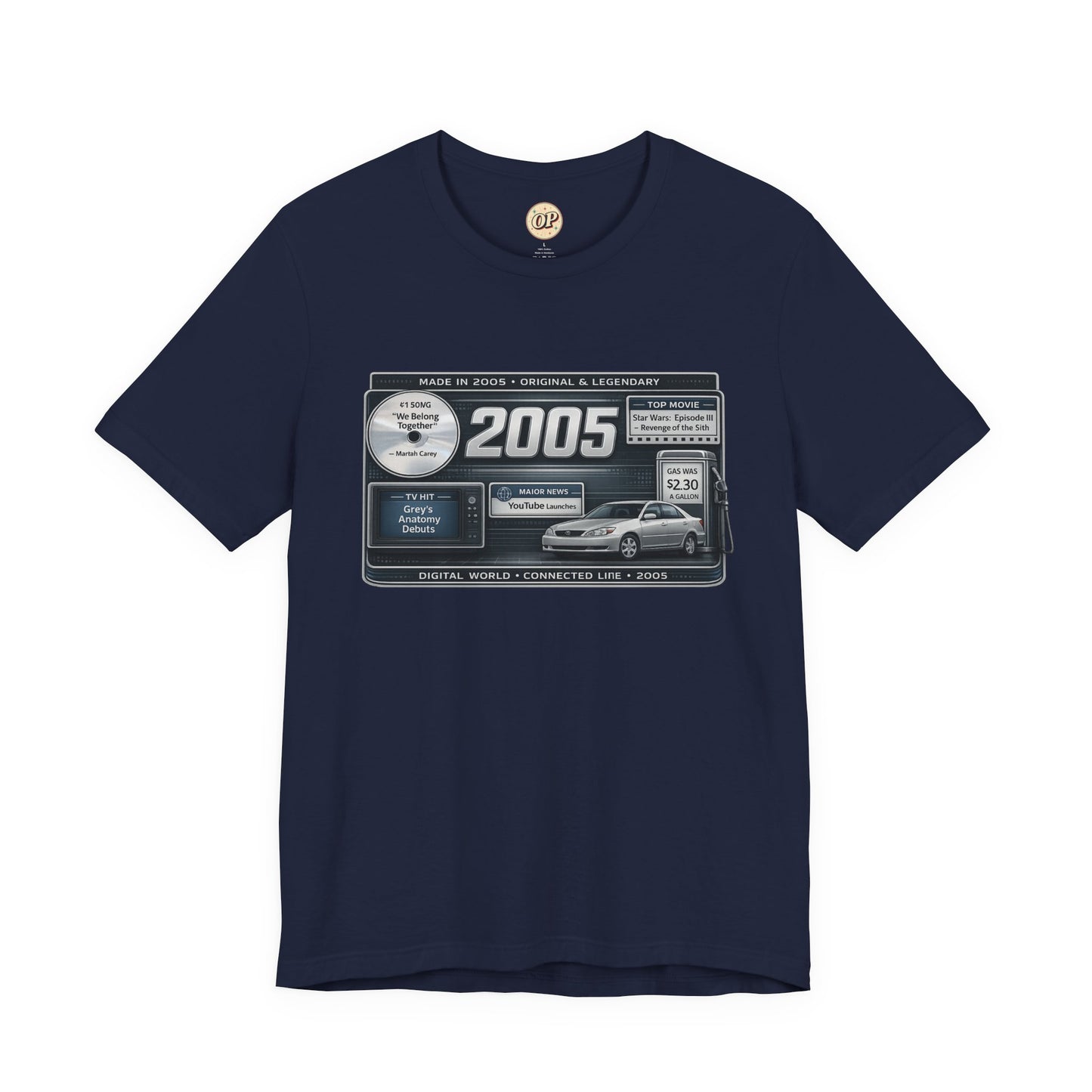 2005 Y2K Classic Car T-Shirt | Born in 2005 21st Birthday Gift | Legal Milestone Tee for Men & Women