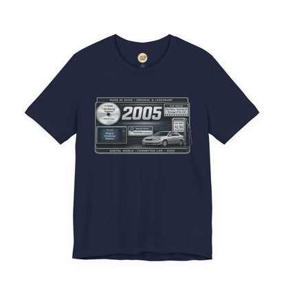 2005 Y2K Classic Car T-Shirt | Born in 2005 21st Birthday Gift | Legal Milestone Tee for Men & Women