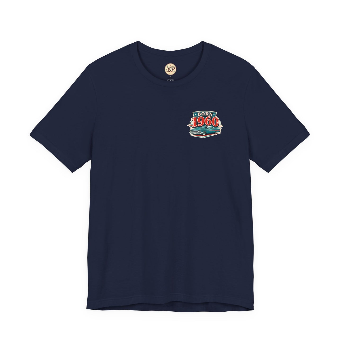 1960 Chevrolet T-Shirt | Vintage Born in 1960 Gift | 66th Birthday Retro Tee for Men & Women