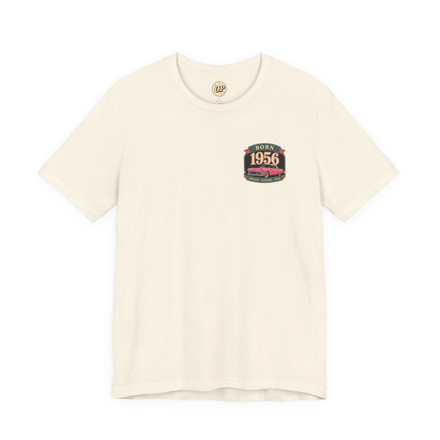1956 Thunderbird T-Shirt | Vintage Born in 1956 Gift | 70th Birthday Retro Tee for Men & Women