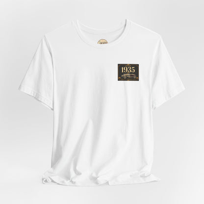 1935 Auburn Speedster T-Shirt | Vintage Born in 1935 Gift | 91st Birthday Retro Tee for Men & Women