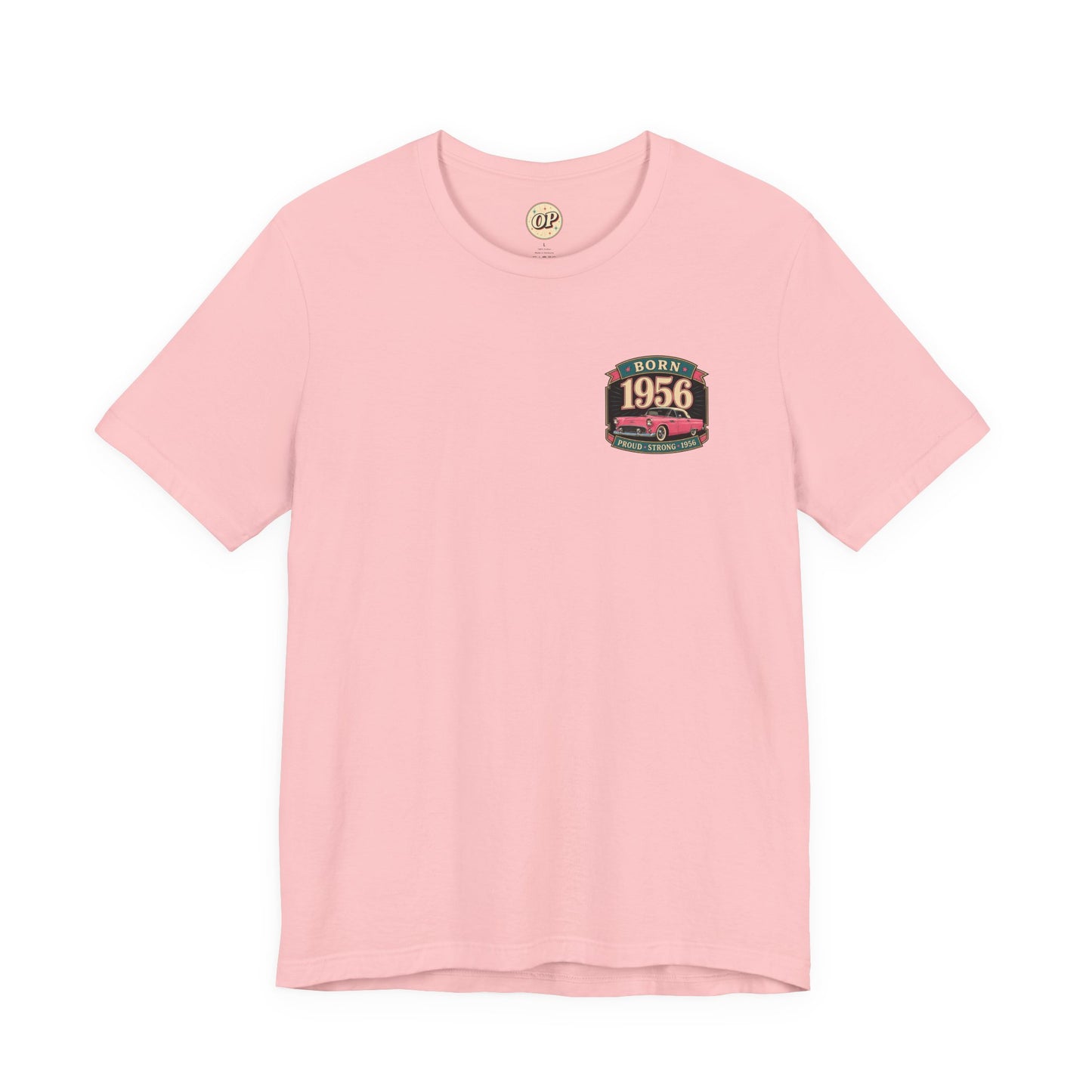 1956 Thunderbird T-Shirt | Vintage Born in 1956 Gift | 70th Birthday Retro Tee for Men & Women