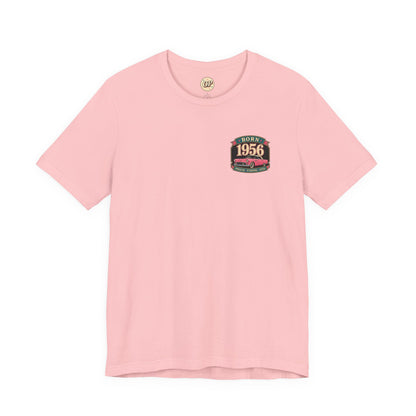 1956 Thunderbird T-Shirt | Vintage Born in 1956 Gift | 70th Birthday Retro Tee for Men & Women