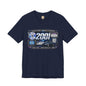 2001 Y2K Classic Car T-Shirt | Born in 2001 25th Birthday Gift | Quarter Century Milestone Tee for Men & Women
