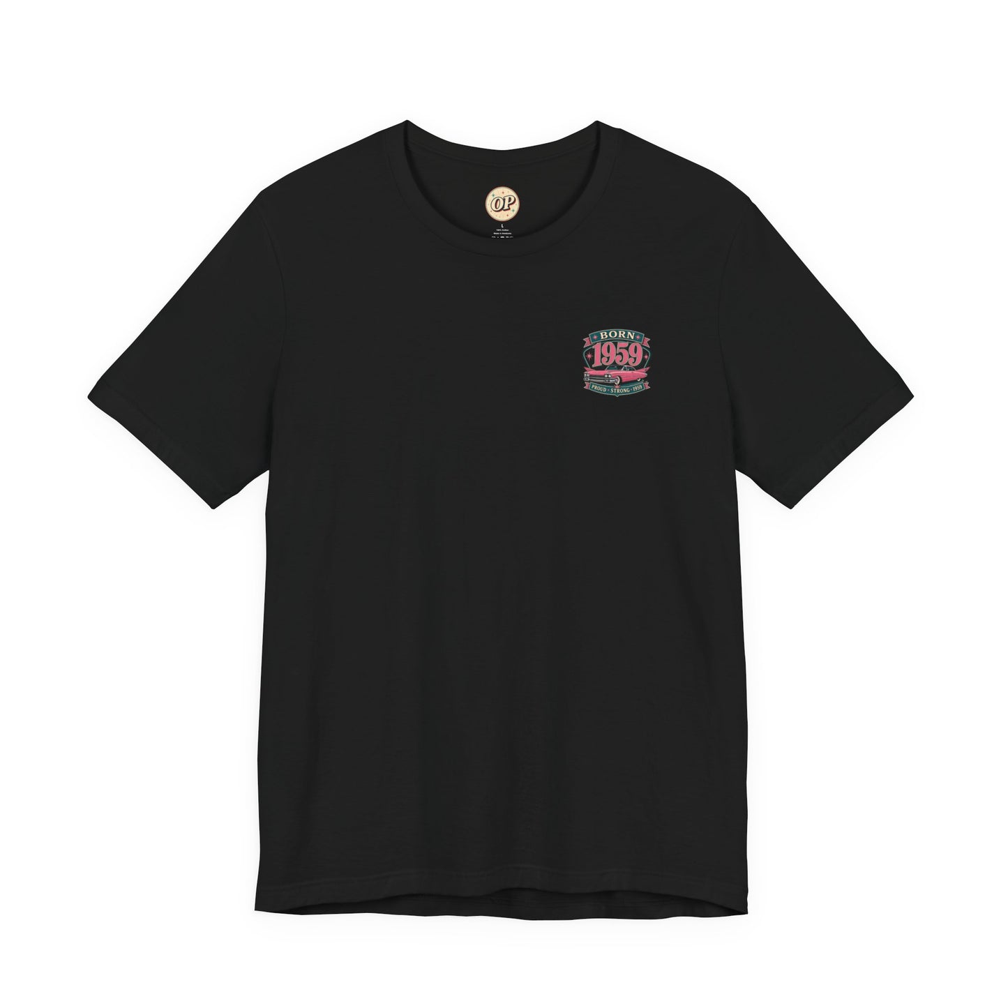 1959 Cadillac T-Shirt | Vintage Born in 1959 Gift | 67th Birthday Retro Tee for Men & Women