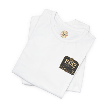 1932 Classic Roadster T-Shirt | Vintage Born in 1932 Gift | 94th Birthday Retro Tee for Men & Women