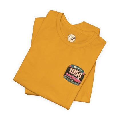 1956 Thunderbird T-Shirt | Vintage Born in 1956 Gift | 70th Birthday Retro Tee for Men & Women