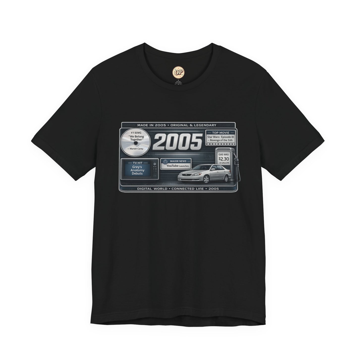 2005 Y2K Classic Car T-Shirt | Born in 2005 21st Birthday Gift | Legal Milestone Tee for Men & Women