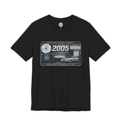 2005 Y2K Classic Car T-Shirt | Born in 2005 21st Birthday Gift | Legal Milestone Tee for Men & Women