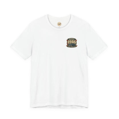 1946 Super Deluxe T-Shirt | Vintage Born in 1946 Gift | 80th Birthday Retro Tee for Men & Women