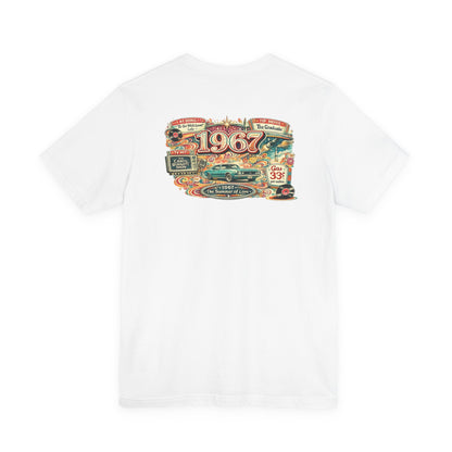 1967 Camaro T-Shirt | Vintage Born in 1967 Gift | 59th Birthday Retro Tee for Men & Women